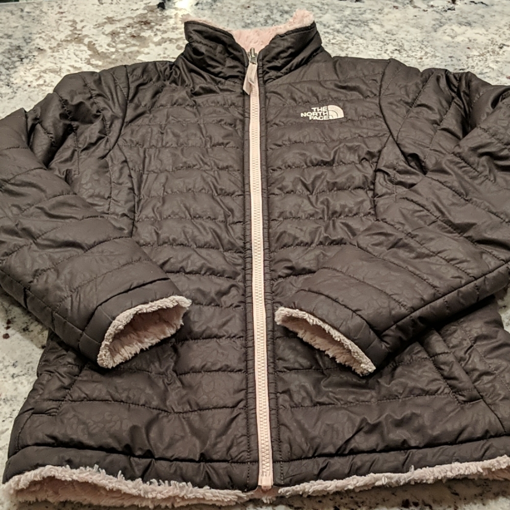 Reversible girls LG The North Face coat
